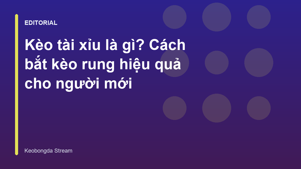 Minh họa về kèo tài xỉu bóng đá